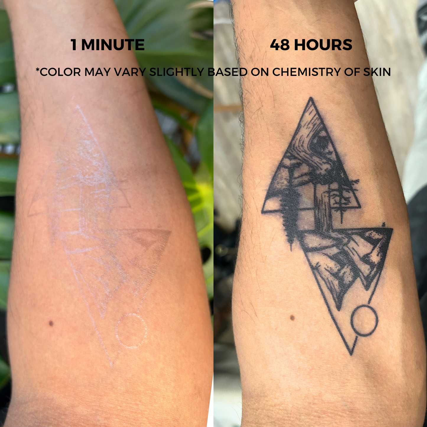 Melting Clock Tattoo | 2 Week Temporary Tattoo | Plant Based Vegan Tattoo | Dali Tattoo | Festival Tattoo | Artistic Tattoo | Gift Idea | Temporary Tattoo | Psychedelic Tattoo | Spiritual Tattoo